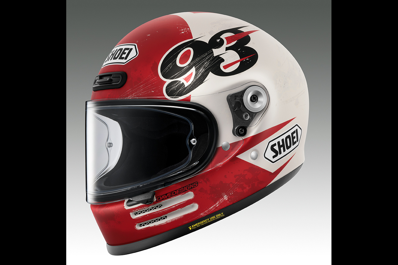 SHOEI グラムスター『MARQUEZ DUSTY RACE（マルケス ダスティー レース）』