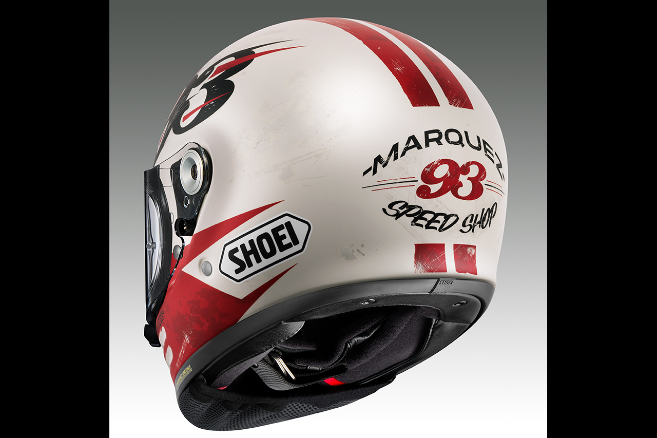 SHOEI グラムスター『MARQUEZ DUSTY RACE（マルケス ダスティー レース）』