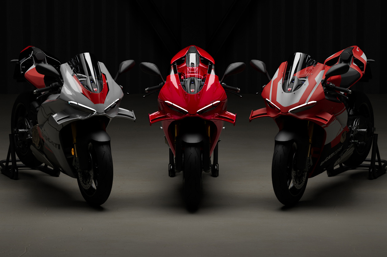 2027年型ドゥカティ『パニガーレ V4 S』カラーバリエーション