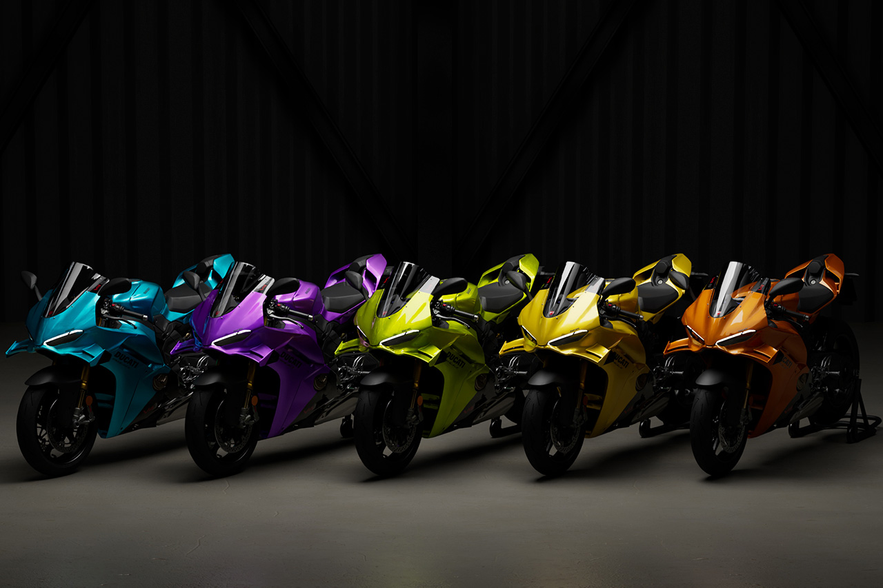 2027年型ドゥカティ『パニガーレ V4 S』カラーバリエーション