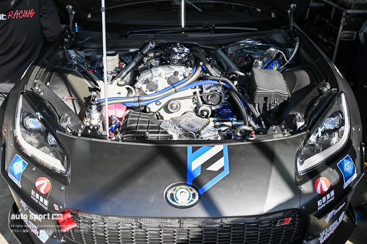 スーパー耐久第6戦岡山に参戦するTGRR GR86 Future FR conceptは2リッターNAの4気筒エンジンを搭載