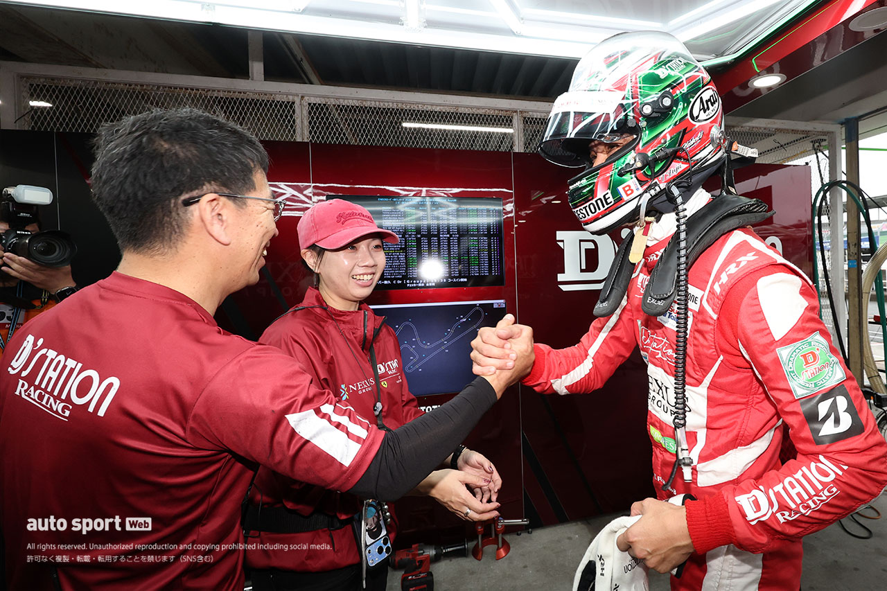 藤井誠暢（D’station Ferrari 296 GT3）