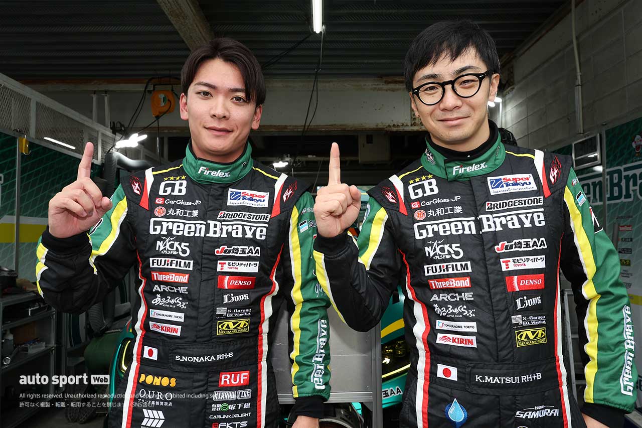 野中誠太／松井宏太（埼玉 GB GR Supra GT4 EVO2）