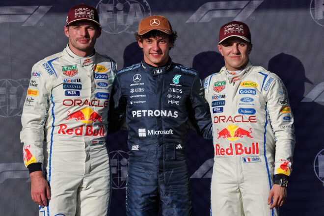 2026年F1第18戦アメリカGP 予選トップ3