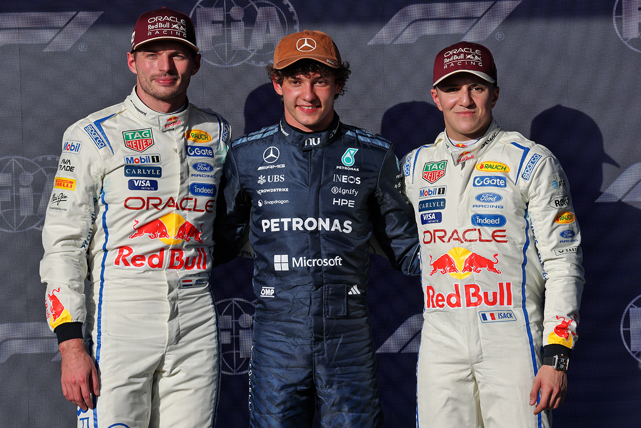 2026年F1第18戦アメリカGP 予選トップ3