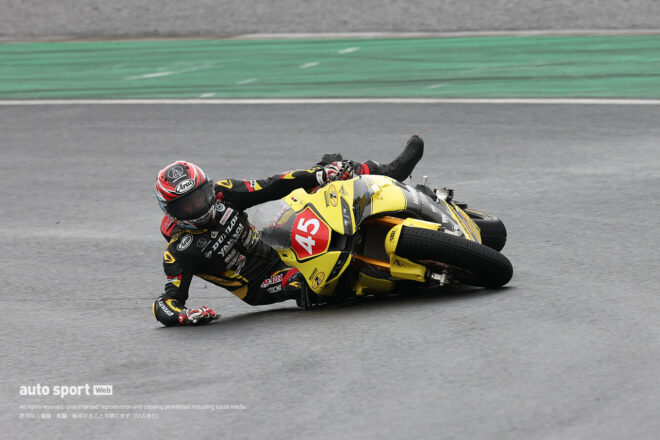 転倒を喫した長島哲太（DUNLOP Racing Team with YAHAGI）／2026全日本ロード第7戦鈴鹿 JSB1000 レース2