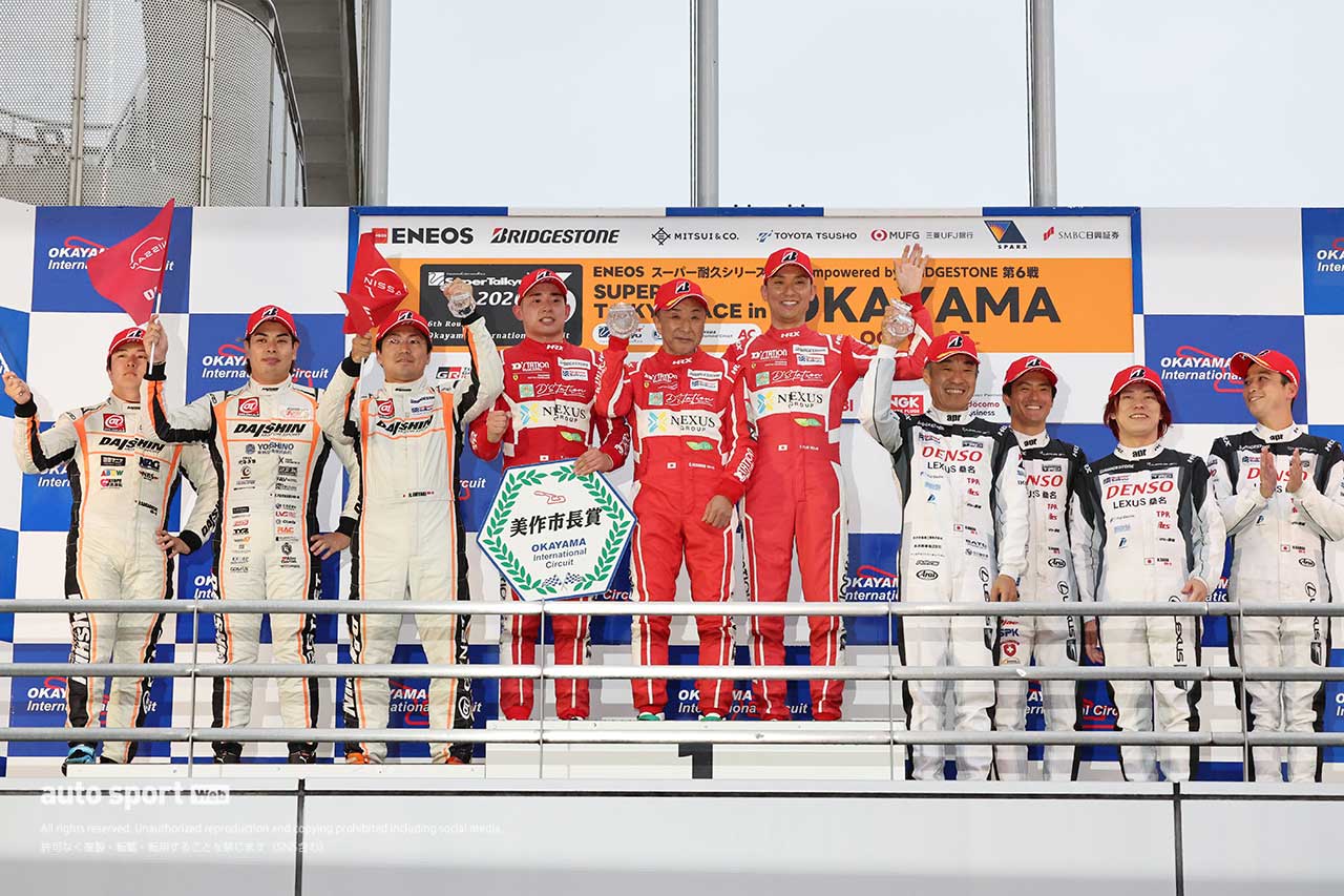 ST-Xクラス表彰式　2026スーパー耐久第6戦岡山