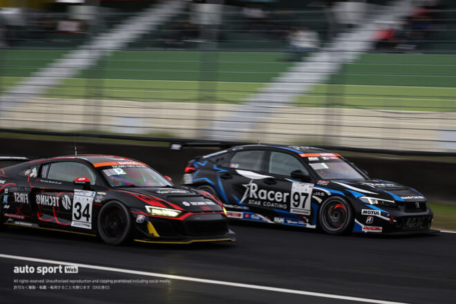 Racer ホンダカーズ桶川 CIVICとTECHNO FIRST R8 LMS GT4
