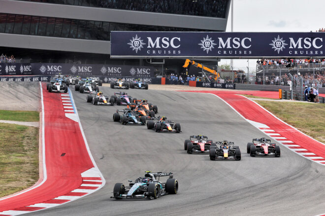 2026年F1第18戦アメリカGP　スタート
