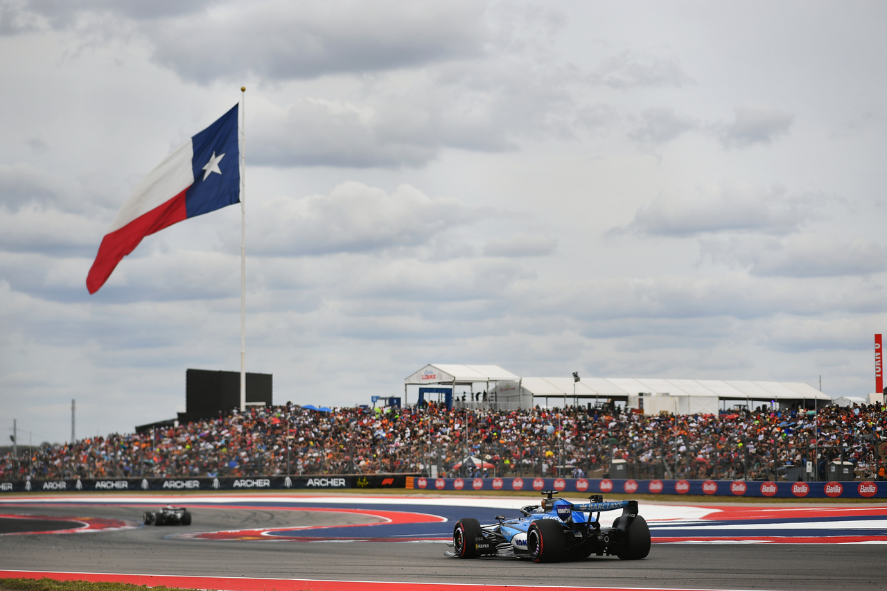 2026年F1第18戦アメリカGP　アレクサンダー・アルボン（ウイリアムズ）