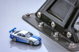 『ワイルド・スピード』のR34スカイラインGT-Rが京商ミニカー＆ブックで登場。10月30日からファミリーマートで発売開始