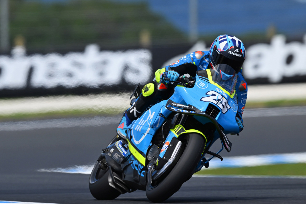 2025年オーストラリアGPで優勝したラウル・フェルナンデス（トラックハウスMotoGPチーム）