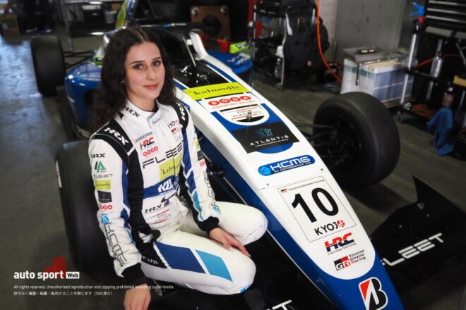 F1アカデミーの経験携え豪州から来日。人生をレースに捧げる17歳【KYOJOインタビューVol.20／ジョアンヌ・チコンテ】