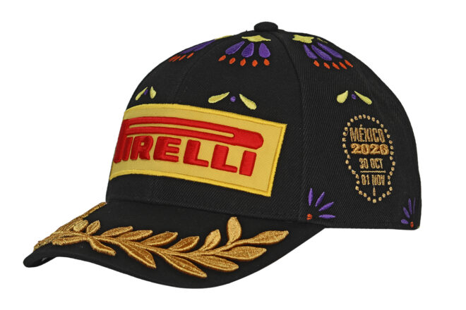 2026年F1第19戦メキシコシティGP用の特別ポディウムキャップ