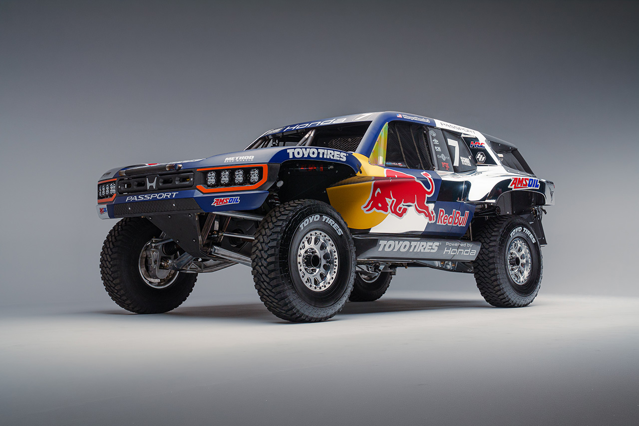 HRC US、1300馬力超のハイブリッド搭載『ホンダ・パスポート・バハスペック』発表。バハ1000総合優勝を目指す