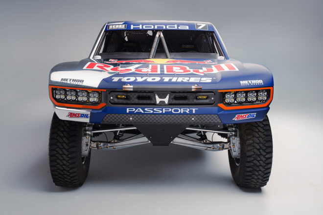HRC US、1300馬力超のハイブリッド搭載『ホンダ・パスポート・バハスペック』発表。バハ1000総合優勝を目指す